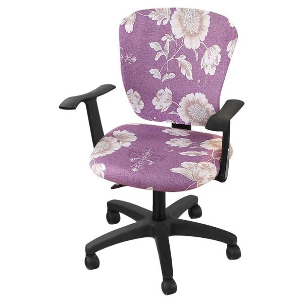 

chair covers modern elastic stretch office cover thicken solid computer universal -dust armchair 1pc