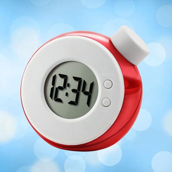

water energy clock led display jar battery include(red) wall clocks