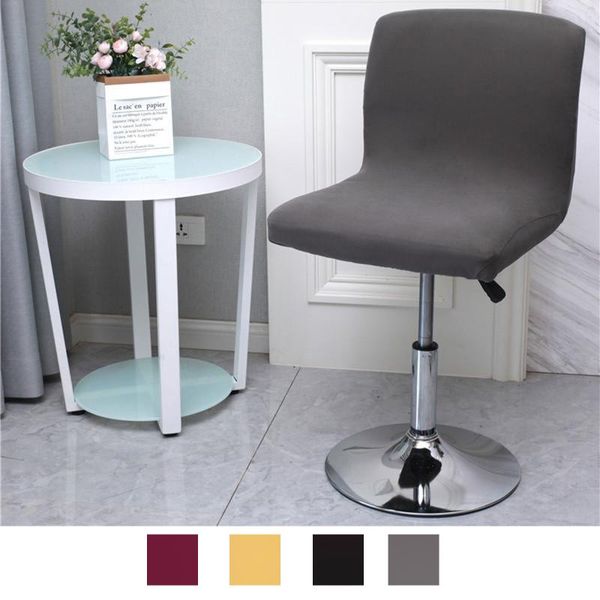 

pub stretch stool chair cover polyester spandex el dining slipcovers covers