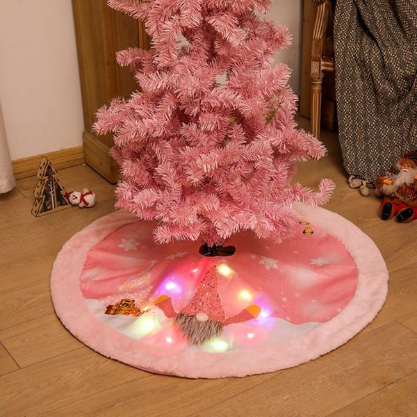 

christmas decorations rudolph tree skirts with led light 42inch decoration for indoor outdoor holiday party 2022