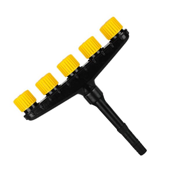 

watering equipments 1.5 inch port spray head misting sprinkler 5-head water aspirator