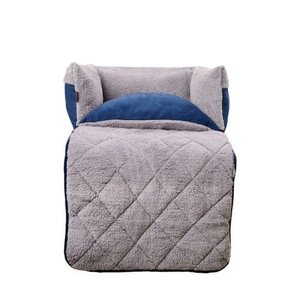 

cat beds & furniture pull pet nest dog sofa cushion cats mattress flip autumn winter warm bed carpet home fq-ing