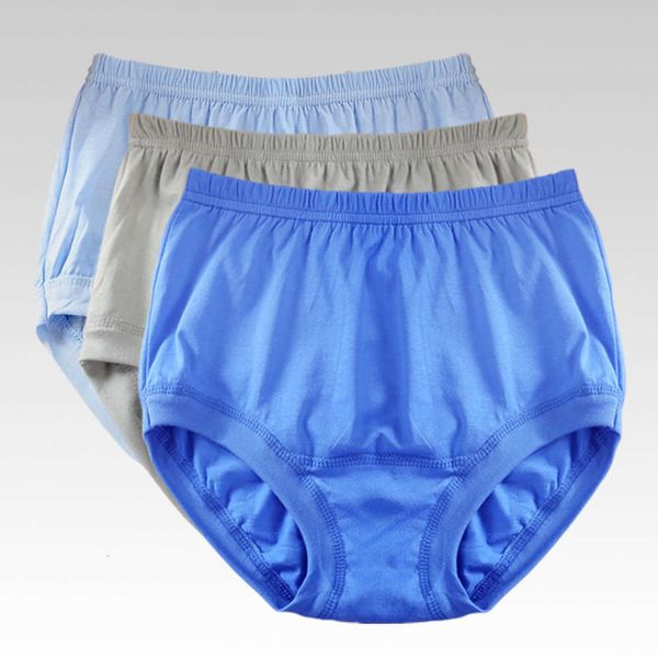 

cotton briefs for middle-aged and old men, Black;white