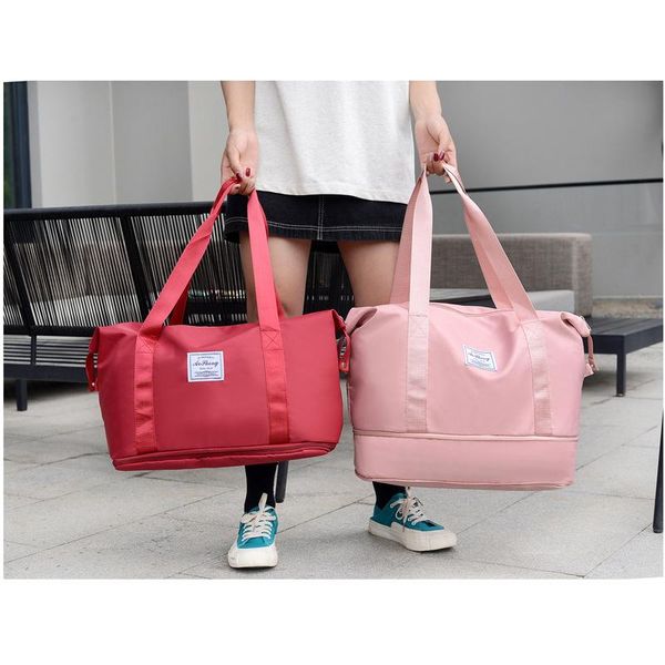 

duffel bags brand designer nylon women's shoulder bag simple handbag large crossbody