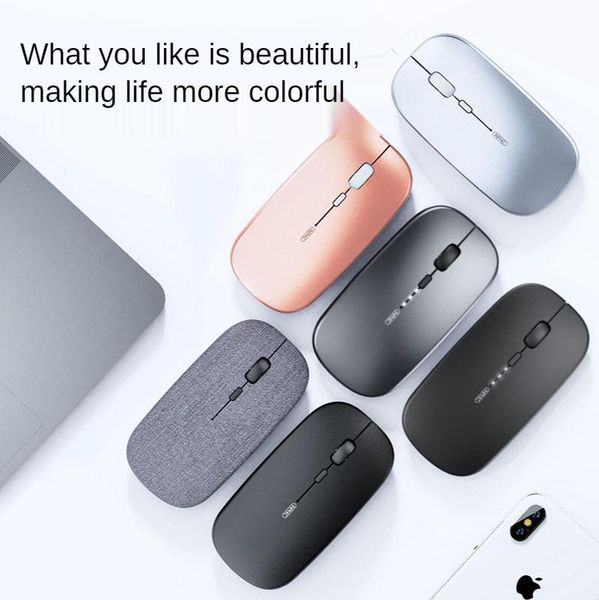 

mice office mute charging wireless mouse 2.4g notebook bluetooth three-mode computer