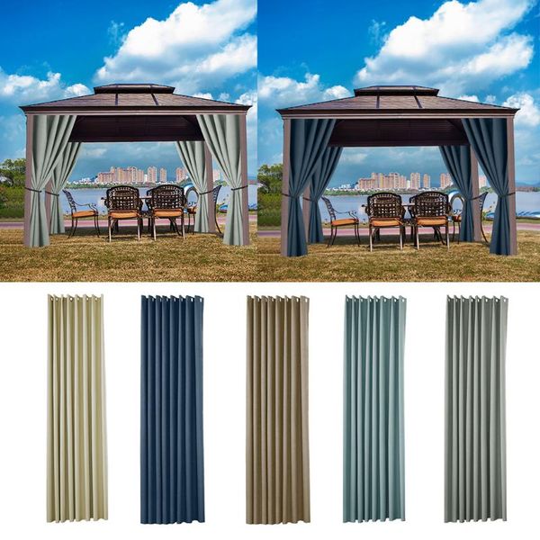 

curtain & drapes grommet window panels thermal insulated blackout curtains room