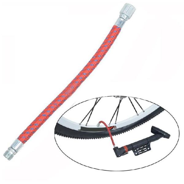 

bike pumps flexible high pressure inflating practical adapter air hose for bicycle pump connector extension rotating head easy apply