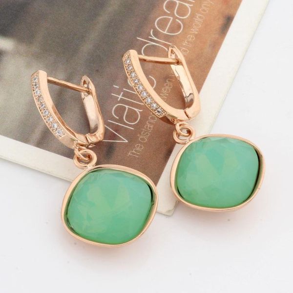 

earrings 2021 trend design 585 rose gold dangle for women wedding party korean fashion jewelry unusual & chandelier, Silver