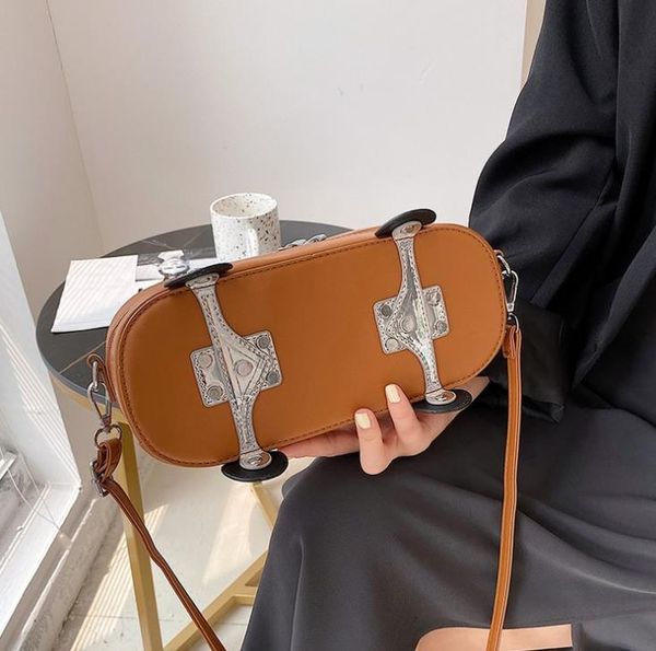

personality creative design small bag trendy fashion box girl one-shoulder messenger bags