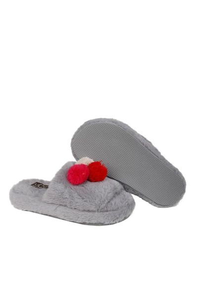 

slippers women's gray efolle, eva sole, Black