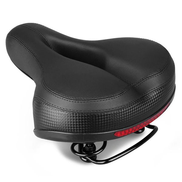 

bike saddles bicycle saddle breathable mtb cycling comfort hollow out seat reflective strip mountain ergonomic