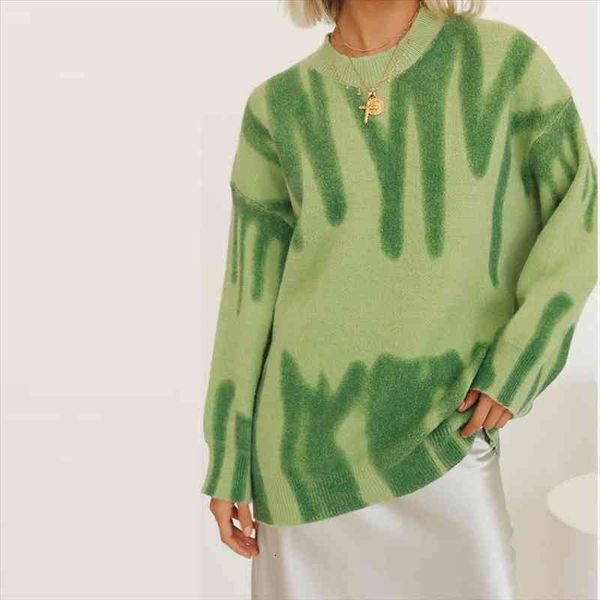 

stripes knitting womens pullovers sweater drop shoulder long sleeve sweaters woman autumn winter loose fashion pullover, White;black