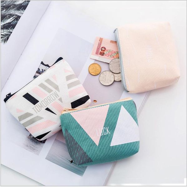 

storage bags mini sanitary napkin bag canvas coin purse holder cosmetic ladies wallet