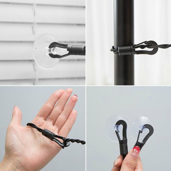 

hangers & racks outdoor travel el punching clothesline suction cup portable