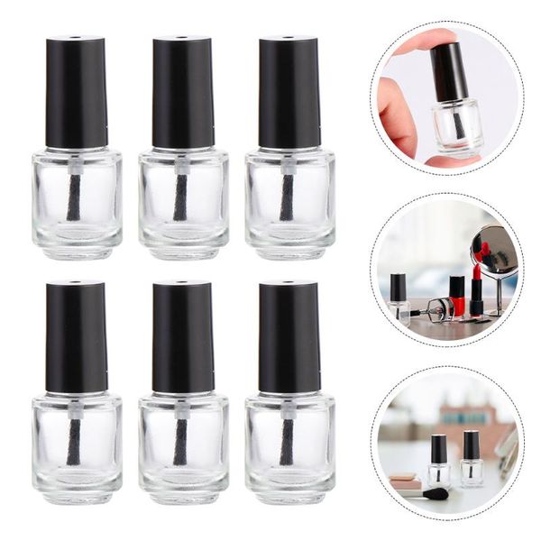 

storage bottles & jars 12pcs empty refillable nail polish touch vials