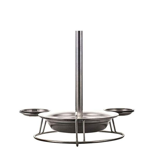 

tools & accessories stainless steel stand holder chicken cooker barbecue with handle roaster grill for bbq