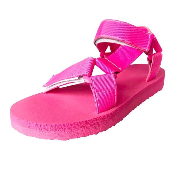 

flat shoes woman open toe gladiator sandals women's ladies fashion casual solid platforms beach summer, Black