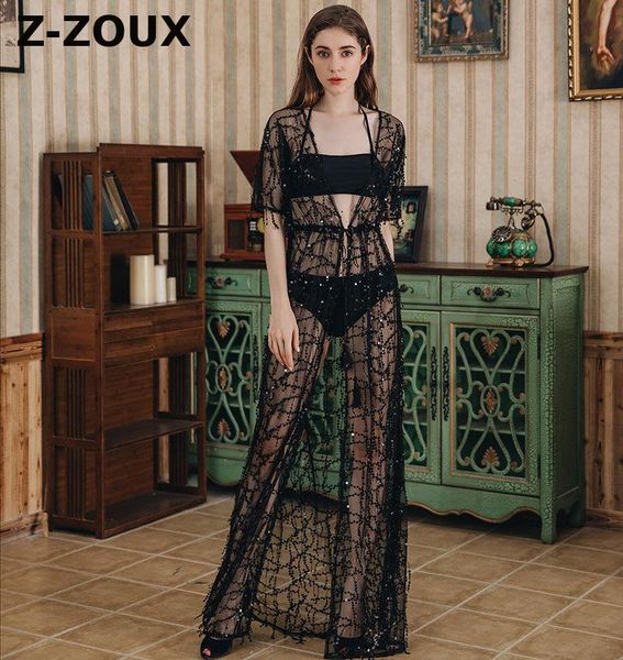 

women dress sequins patchwor perspective black white dresses bandage long plus size fashion 210524, Black;gray