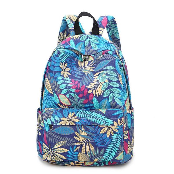 

backpack fashion print shoulder bags for student 2021 travel comfortable canvas