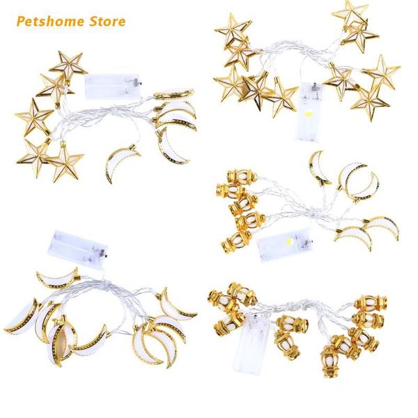 

light beads 10 led lantern string lights for indoor outdoor patio garden holiday home ramadan wedding party christmas tree year lx9c