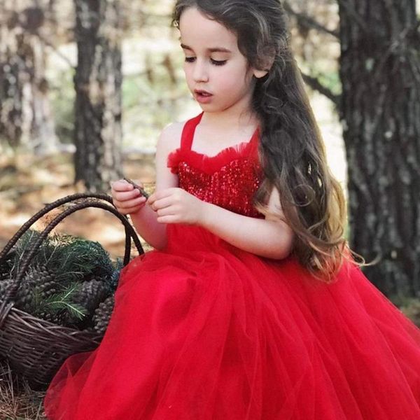 

girl's dresses summer girl kids princess dress for girls cream white red sleeveless party high low beach baby clothes sweet, Red;yellow