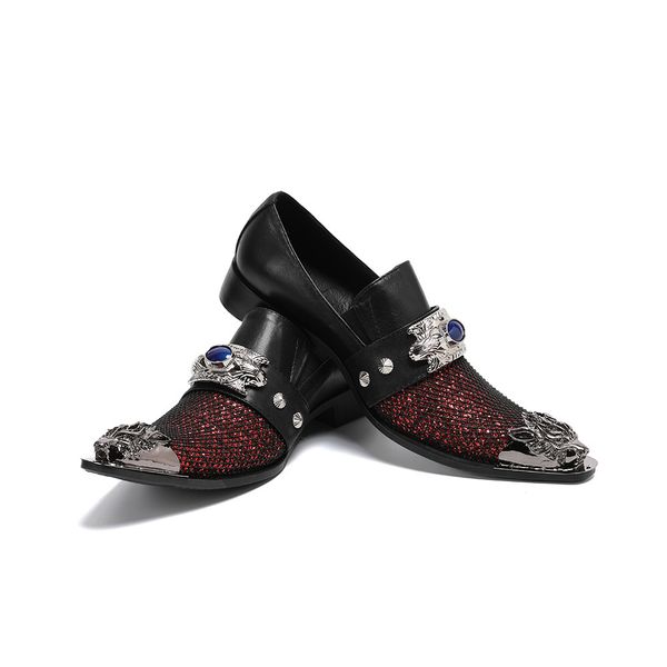 

low busins drs leather shoes youth cowhide men's |, Black