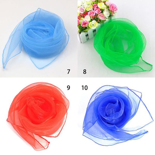 

other event & party supplies fashion women flower print scarves shawl ladies long soft wrap scarf simulation silk 60x60cm summer beach