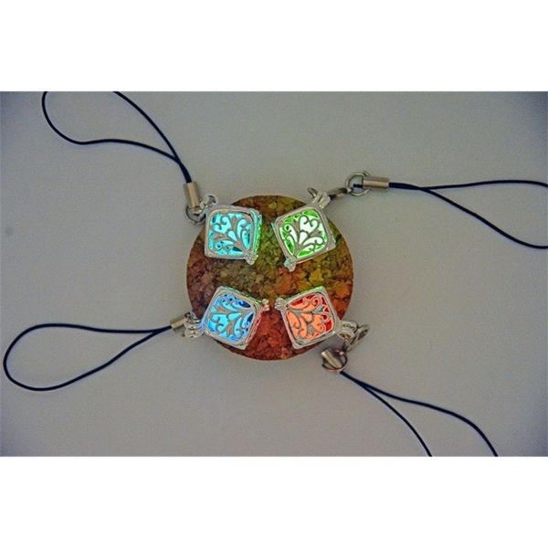 

factory wholesale key chain product creative small luminous mobile phone pendant popular fashion xmas gift