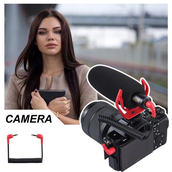 

lym-dmm2 super hyper cardioid polar pattern microphone interview video vlog recording microphones for camera cell phone
