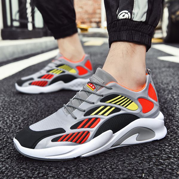 

2021 women mens running shoes student outdoor sports sneakers white grey black size 39-44 code 48-303