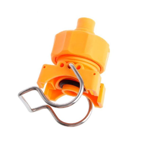 

watering equipments plastic adjustable ball flat fan full cone clamp spray nozzle 3/4" sprinklers irrigation fitting home gardern tools