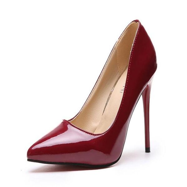 

dress shoes brand size 35-44 woman high heels ladies 11cm pumps women black wedding stiletto