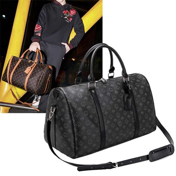 

travel bag portable leisure fitness business long and short distance large capacity light luggage 211118