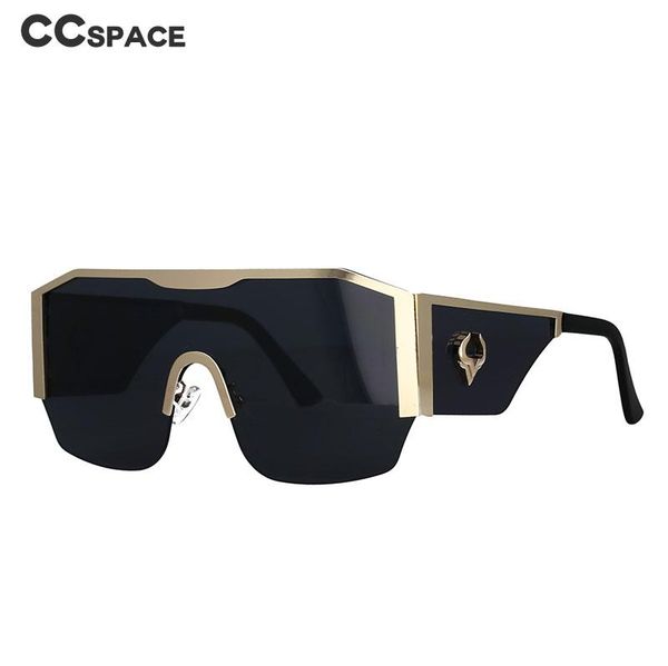 

sunglasses 53016es oversized one piece brand men and women goggles retro mirror sunshade uv400, White;black