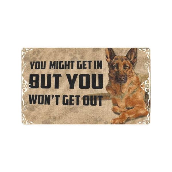 

carpets you might get in but won't out doormat rubber door mat