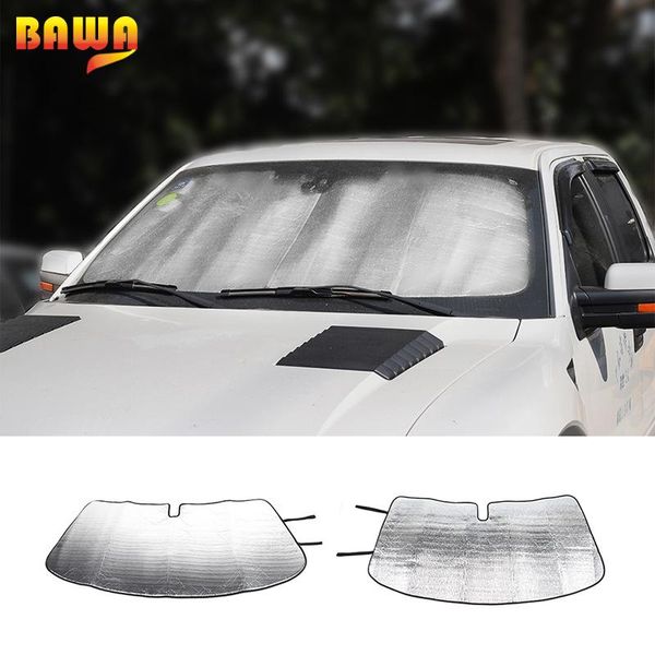 

car sunshade bawa sun visor mat for f150 2009-2014 anti uv ray cover accessories