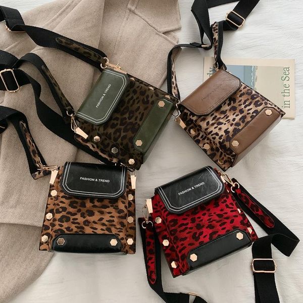 

shoulder bags handbag small square package hong kong wind wide strap messenger bag