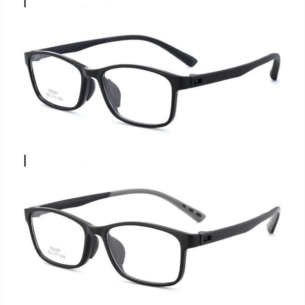 

fashion sunglasses frames tr90 screwless spectacle men's simple fashionable eyeglasses women's soft and comfortable myopia eyewear, Black