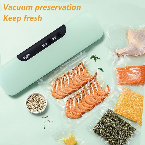 

electric vacuum sealer packaging machine for home kitchen including 10pcs food saver bags commercial vacuum food sealing