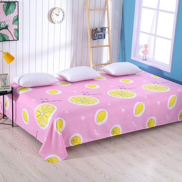 

bedding sets oversize sheet cotton bedsheet home textile printing sheets combed bed bedspread ( no pillowcase ) f0166