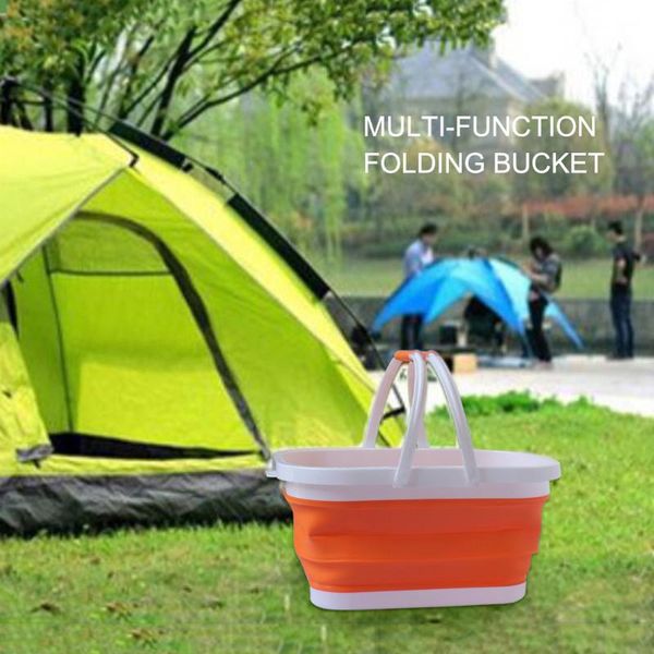

grade car water tank container collapsible bucket portable outdoor camping driving bags