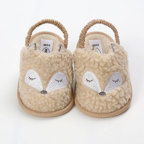 

first walkers baby shoes winter indoor slippers toddler plus velvet cartoon girl