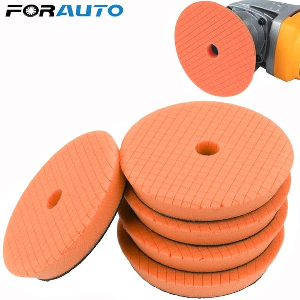 

care products 5pcs 6 inch buffing sponge polishing pad hand tool kit for car polisher compound