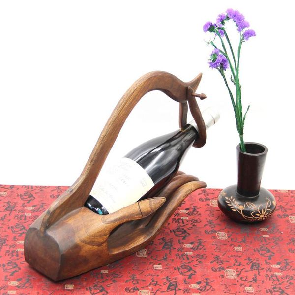 

ice buckets and coolers year creative wooden wine rack retro home furnishing ornament bottle luxury living room decoration wedding gifts