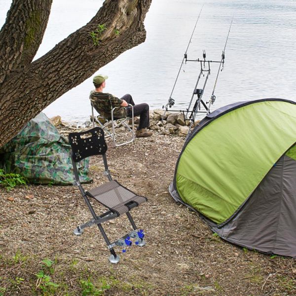 

fishing accessories 1pc outdoor chair folding lounge chairs portable camping