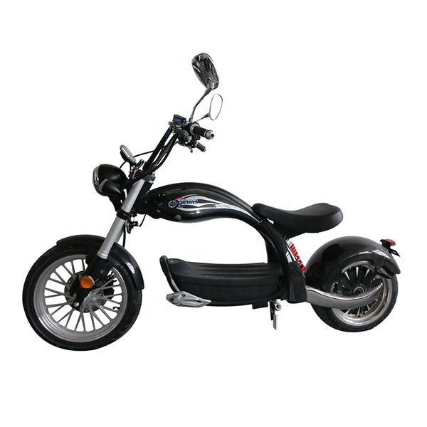 

european warehouse new model carbon fiber citycoco m4 2000w motorcycle electric scooter
