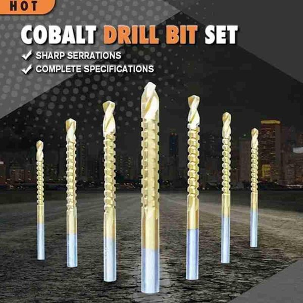

professional drill bits 1pc bit carbide tip hss high saw set titanium hole wood woodworking drilling coated tools metal w6f4