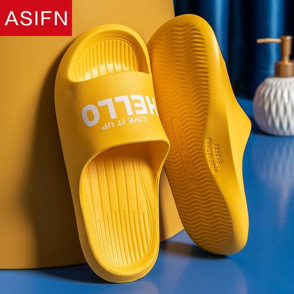

fashion home slippers women summer indoor slides soft bottom non-slip simple bathing bathroom house men shoes, Black
