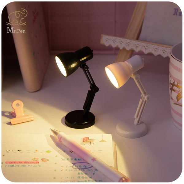 

bookmark creative study readig led desk lamp book clip bedroom battery powered table light eye protection flexible night