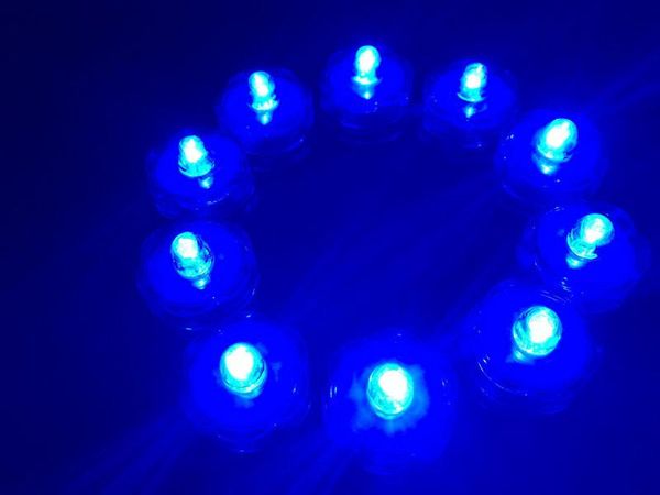 

strings 240pcs submersible led tea light w/remote controller waterproof tealight wedding party floral vase candle table centerpiece home
